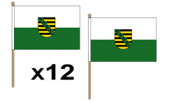 Saxony Hand Flags